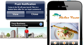 Mobile app for restaurants