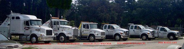 ASE Certified Tech — Fleet of Towing Trucks in Lake City, FL