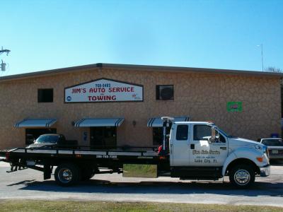 Expert Auto Repair Company — Truck in Front of Shop in Lake City, FL