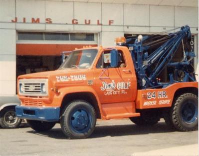 Professional Towing Services — Orange Tow Truck in Lake City, FL