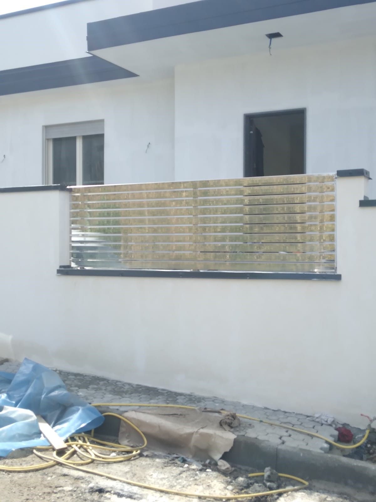 recinzione in acciaio inox