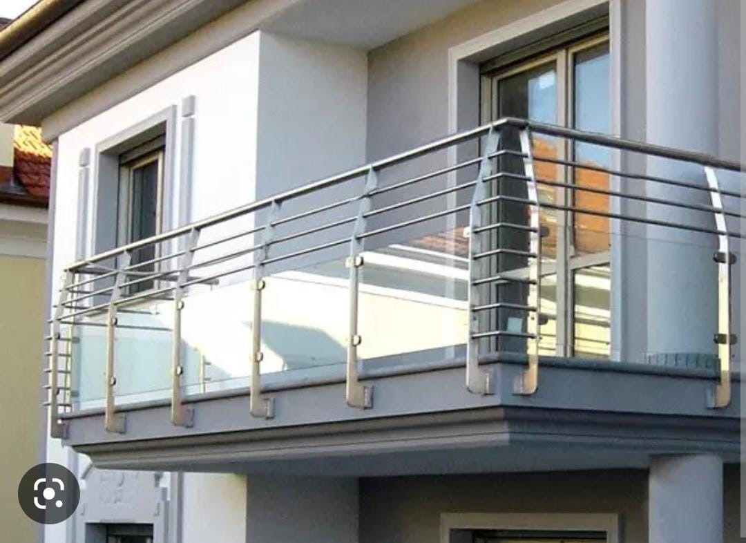 ringhiera in acciaio inox