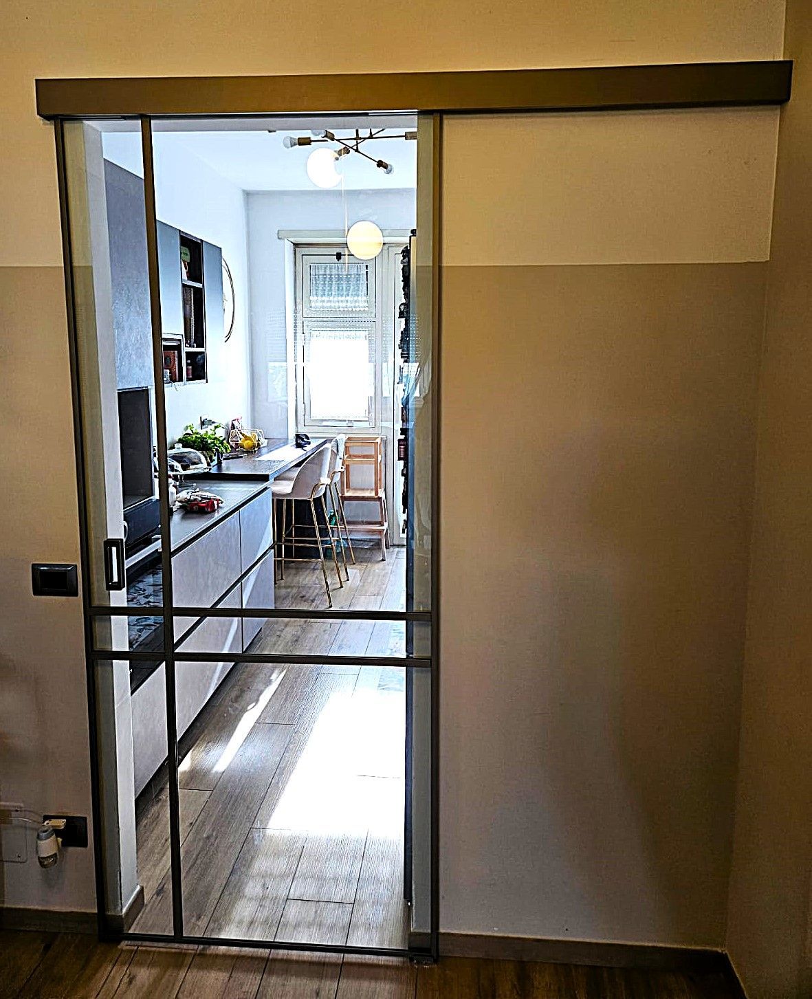 porta in vetro da interno a Roma