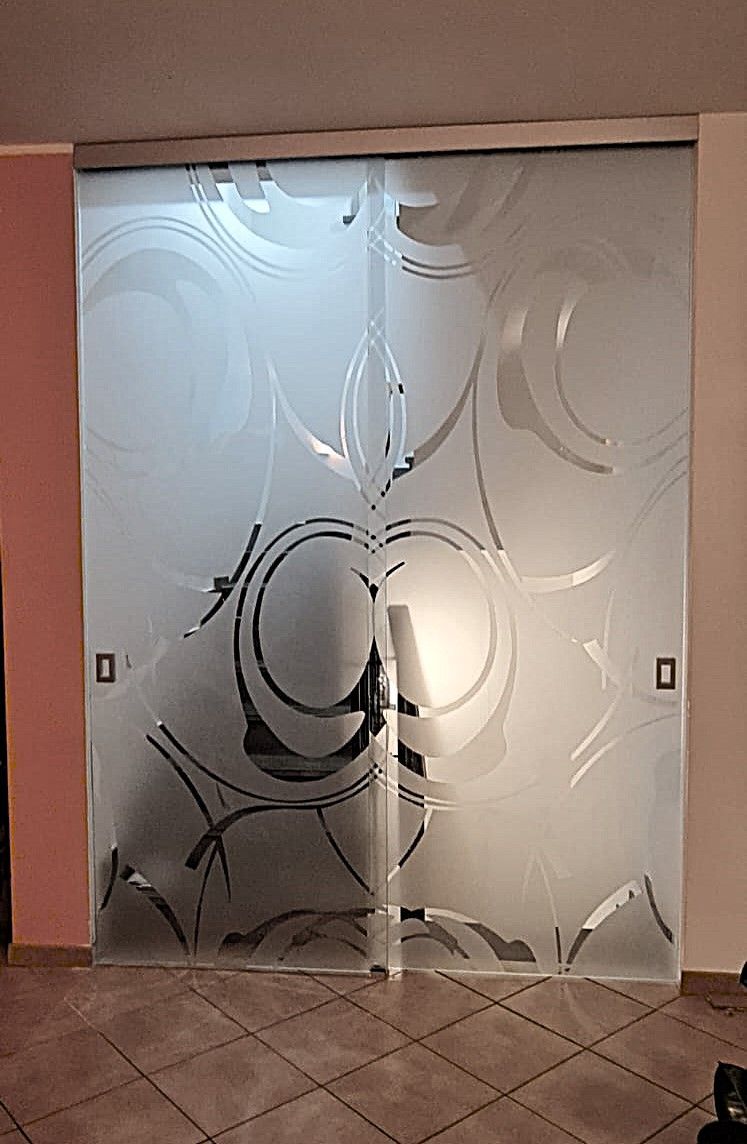 porta in vetro da interno a Roma