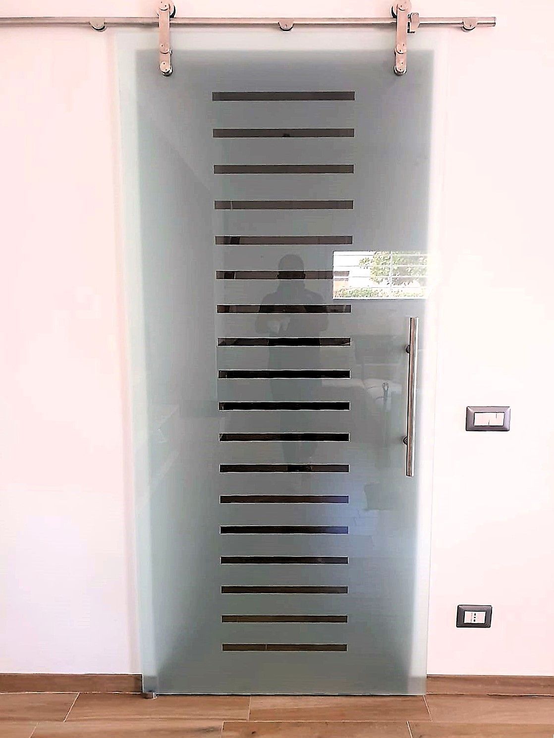 porta in vetro da interno a Roma