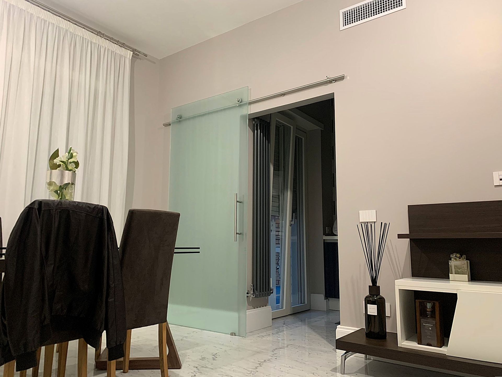 porta in vetro da interno a Roma