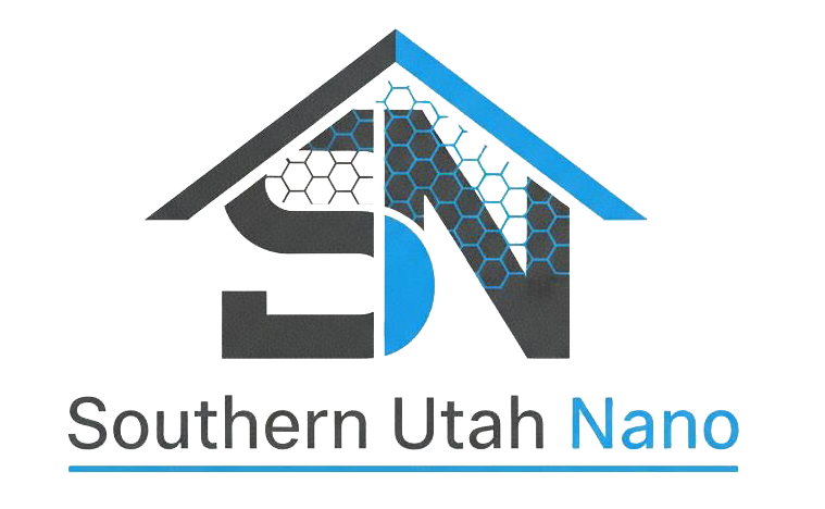 Logo: house shape with "SN", honeycomb pattern, "Southern Utah Nano" text.