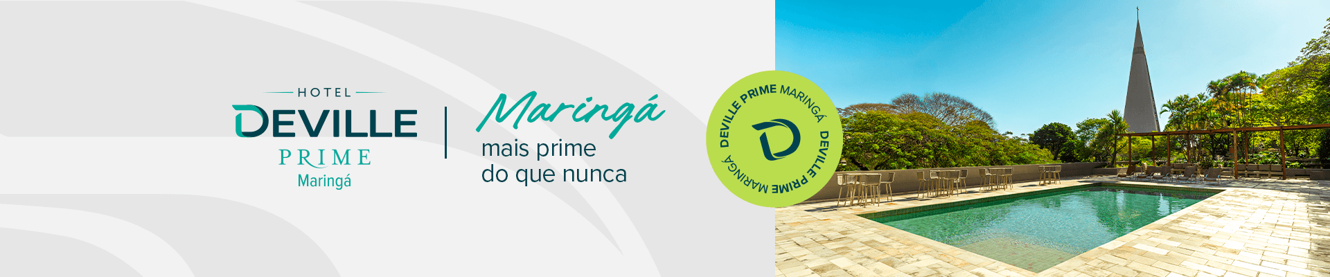 Banner Hotel Deville Prime Maringá