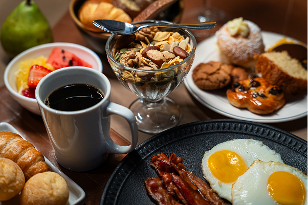 Café da manhã Deville Prime Porto Alegre