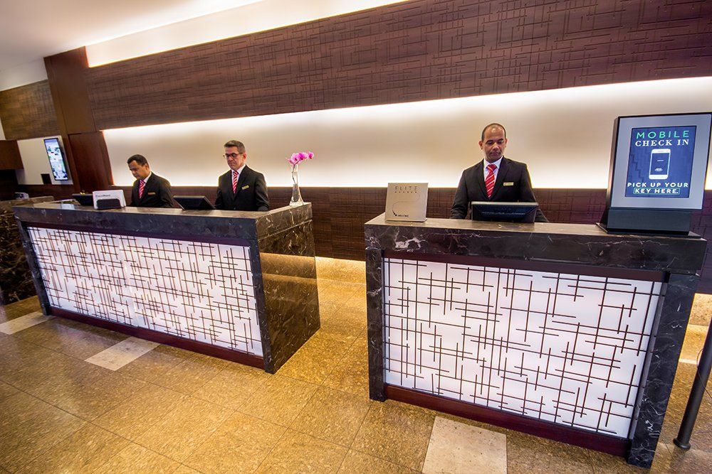 Recepção - Marriott São Paulo Airport