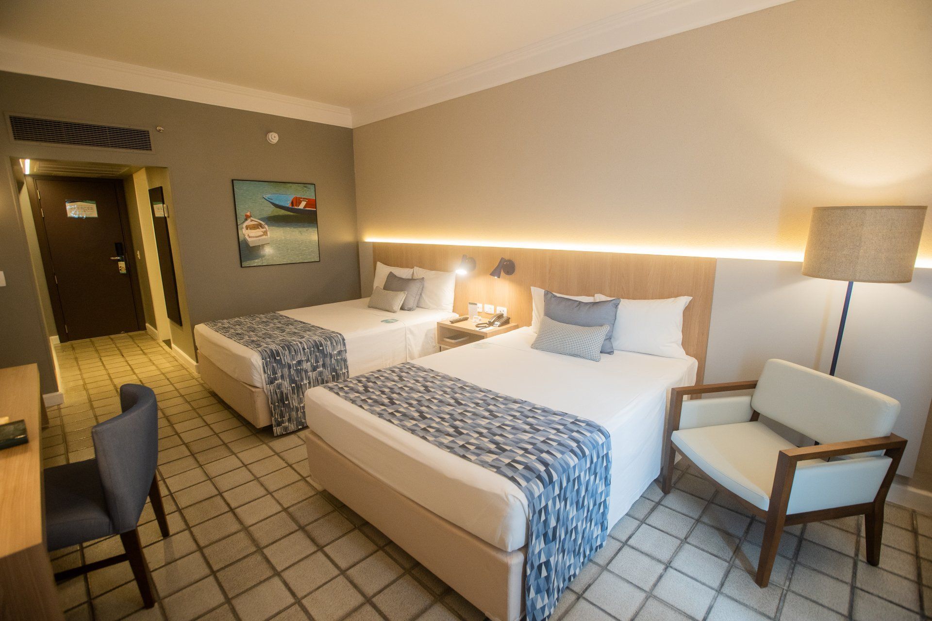 Superior Luxo 2 camas de casal