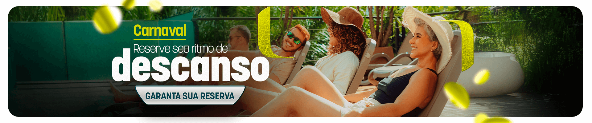 Banner Carnaval nos Hotéis Deville