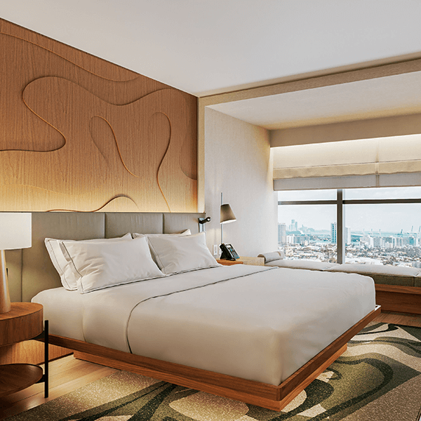 Luxo 1 cama de casal