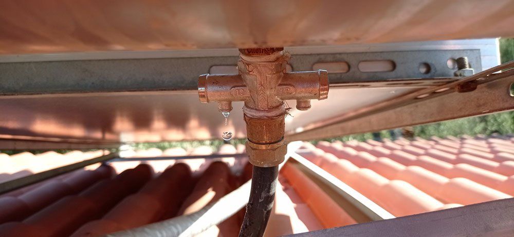 Water Leaking For Solar Hot Water System