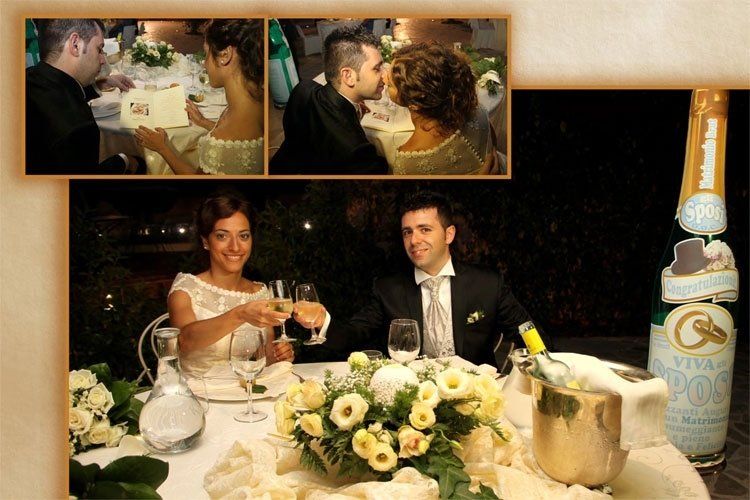 foto da un book di matrimonio