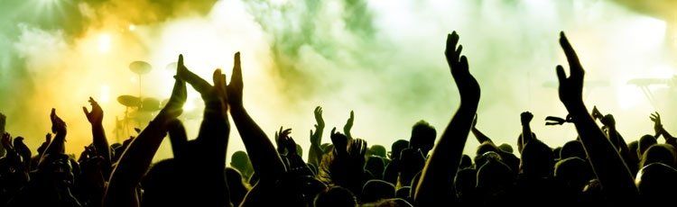 pubblico ad un concerto