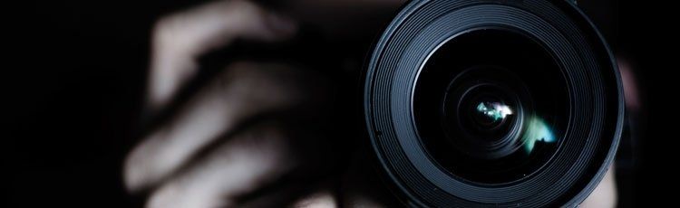 lente di una fotocamera