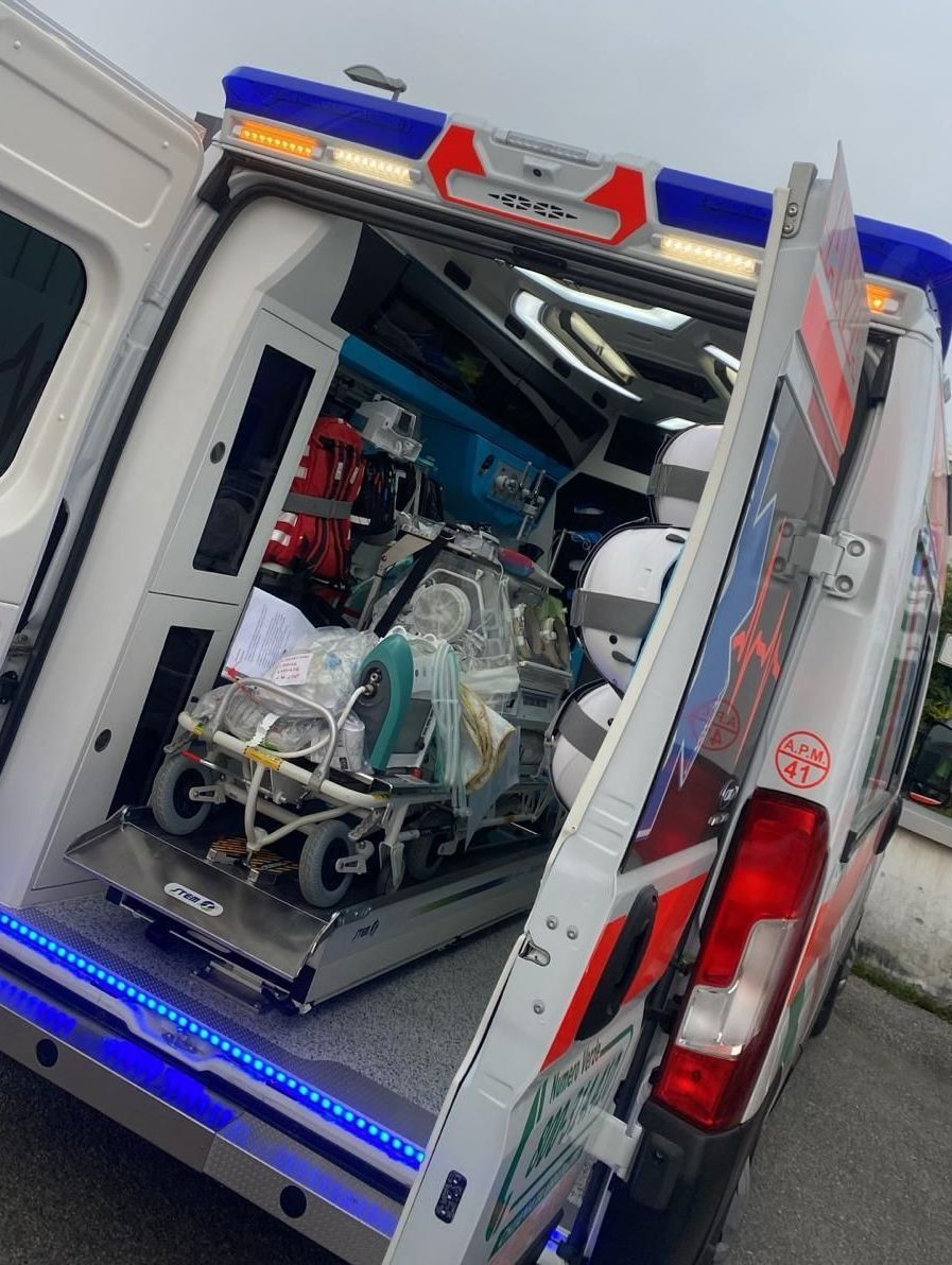 interno ambulanza