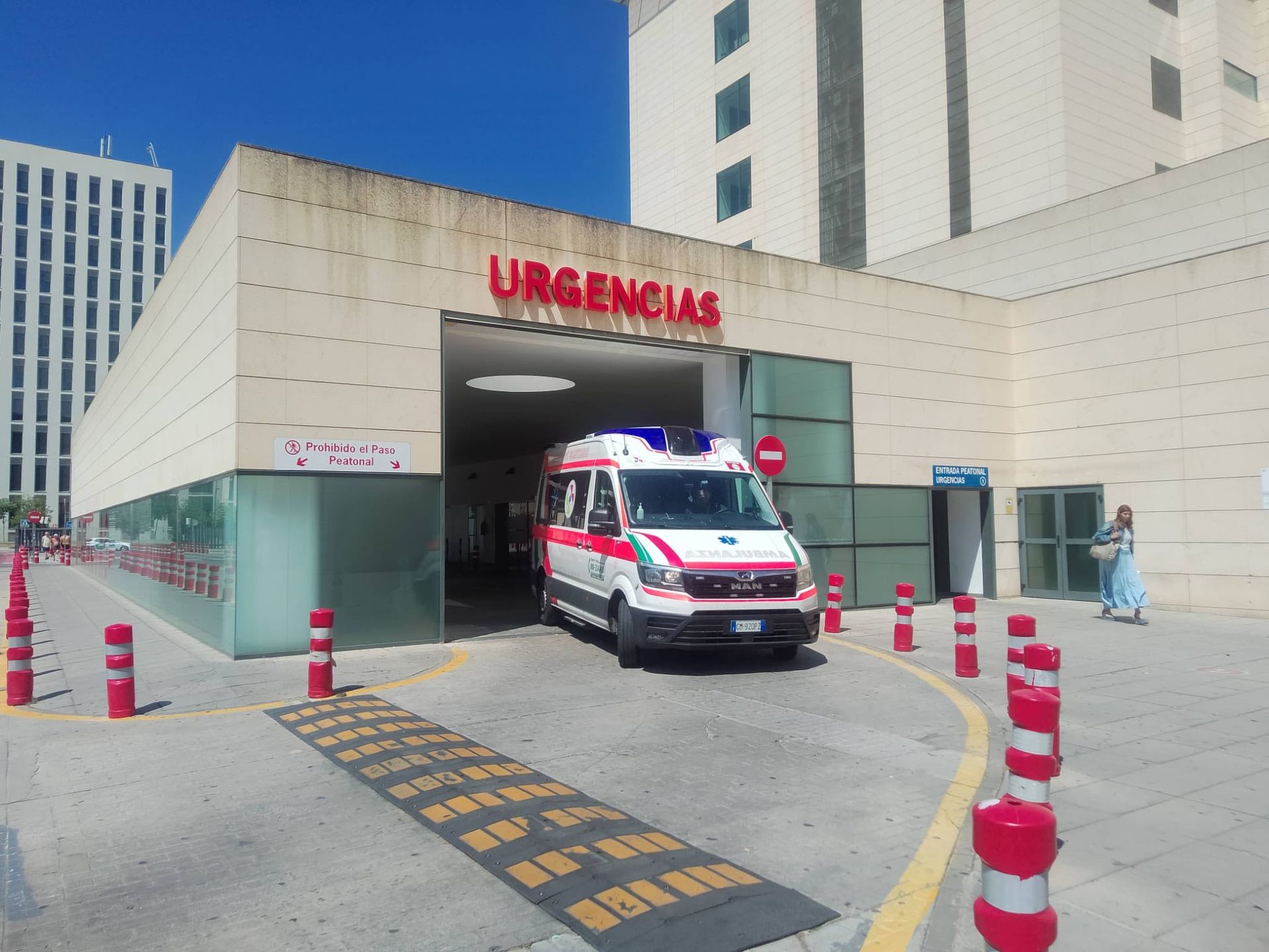 ambulanza durante evento