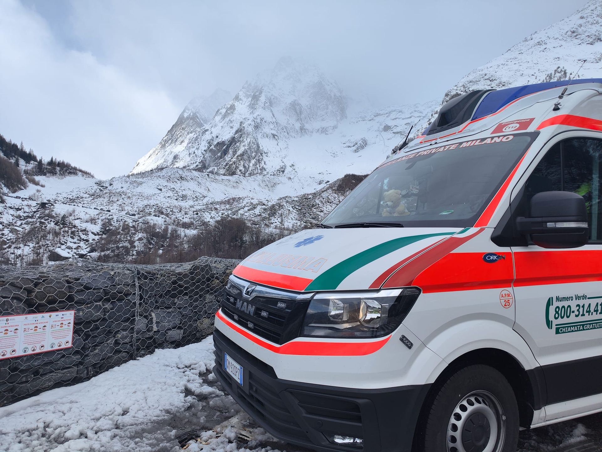 ambulanza in corsa