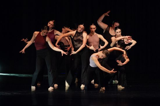 delle donne che eseguono dei passi di danza