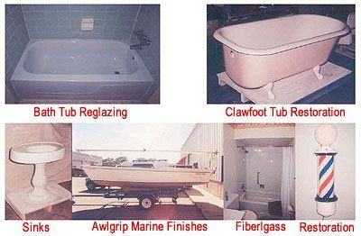 Reglazing Services Durafinish, Bathtub Reglazing Equipment