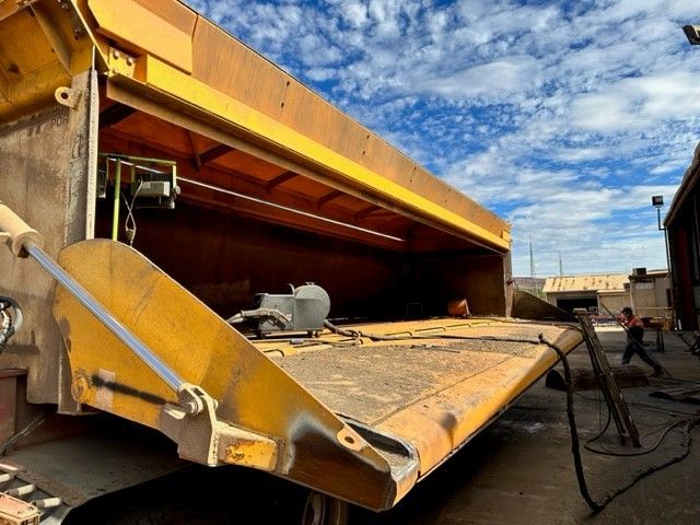 Modification Metal Tray — Wright's Welding Operations In Ryan, QLD