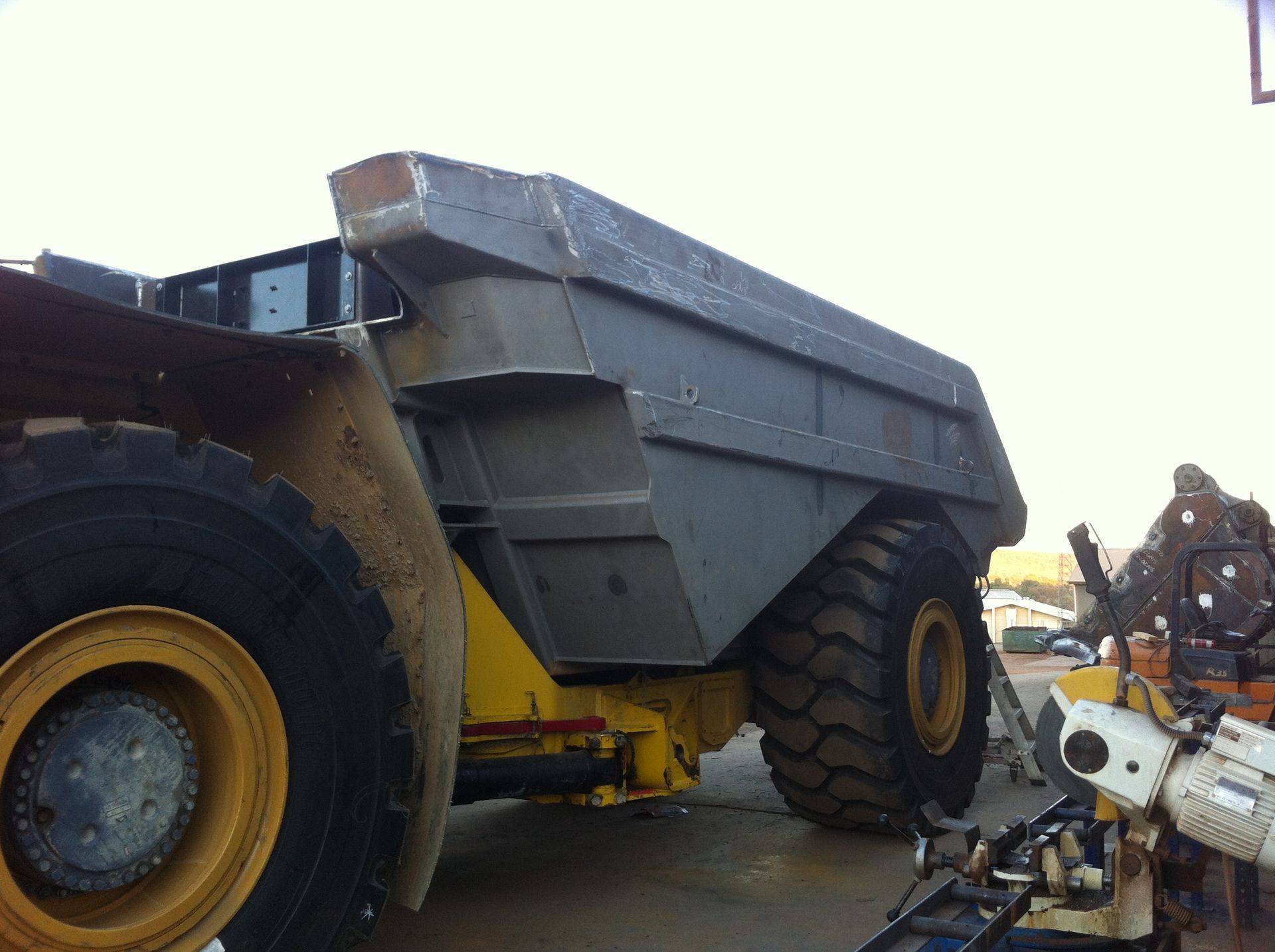 Big Bucket Repair — Wright's Welding Operations In Ryan, QLD