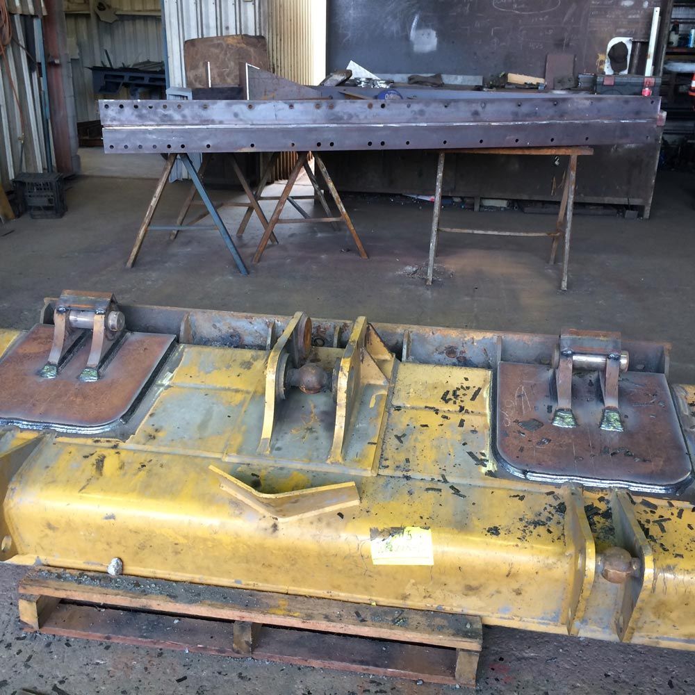New Repair The Heavy Metal Fabrication — Wright's Welding Operations In Ryan, QLD
