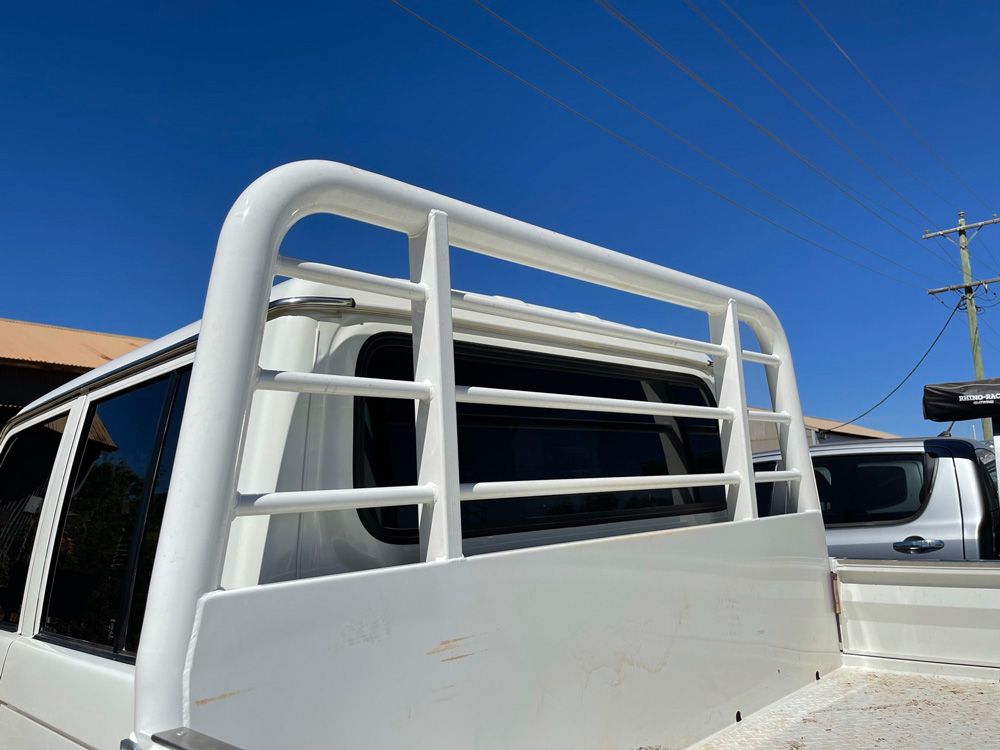 New White Trays Modification — Wright's Welding Operations In Ryan QLD