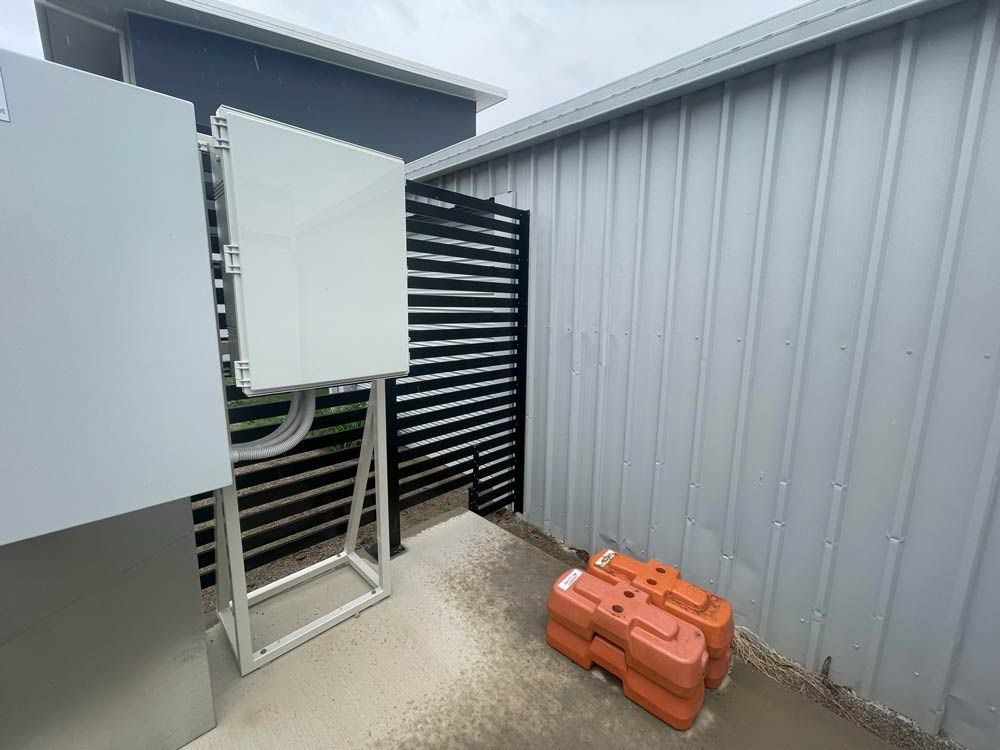 Steel Fence — Wright's Welding Operations In Ryan, QLD