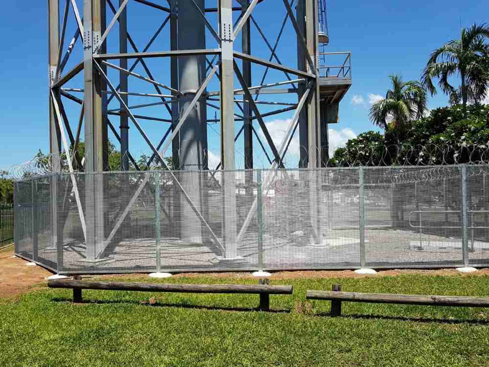 Fence water tank — Gates Darwin in Pinelands, NT