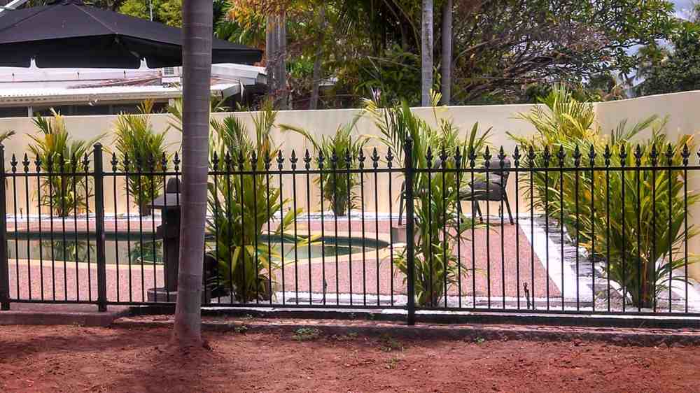 Black Steel Fencing All Fence and Gates Darwin NT