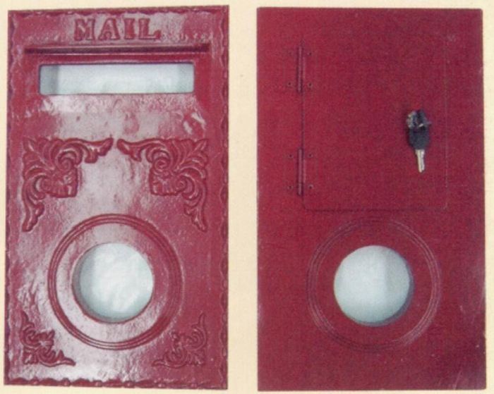 2 red letterbox — Gates Darwin in Pinelands, NT