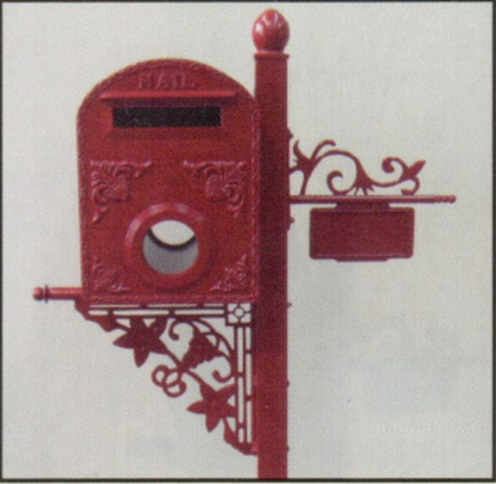 Red letterbox big — Gates Darwin in Pinelands, NT
