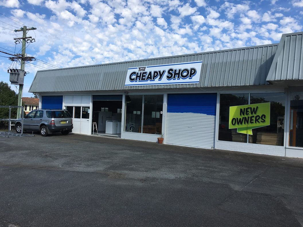 Shop Front of The Cheapy Shop — Cliffy's Cheaper Removals in Taree, NSW