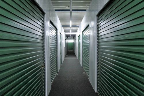Self Storage with Green Rolling Doors — West Virginia — Watts Brothers Moving