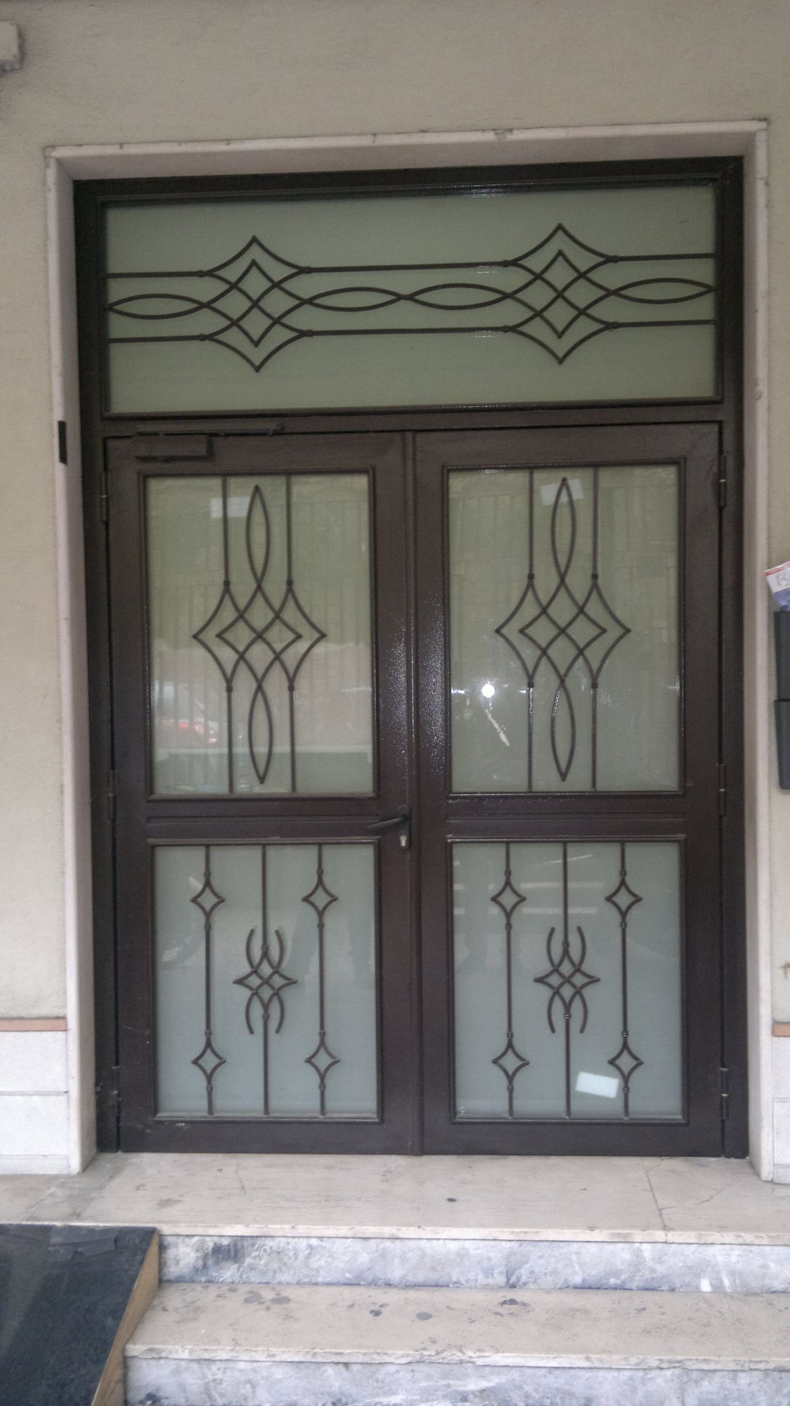 cancello in ferro battuto