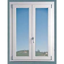 finestra bianca in PVC