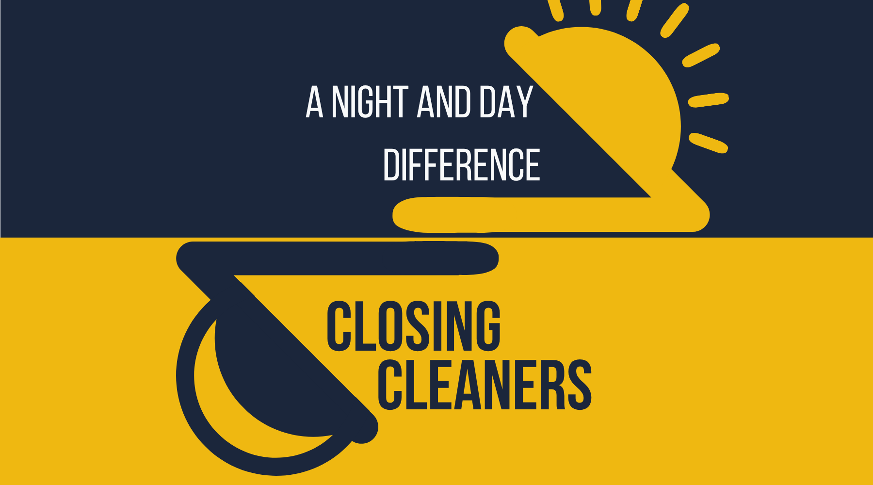 Closing Cleaners LLC Logo with Motto 