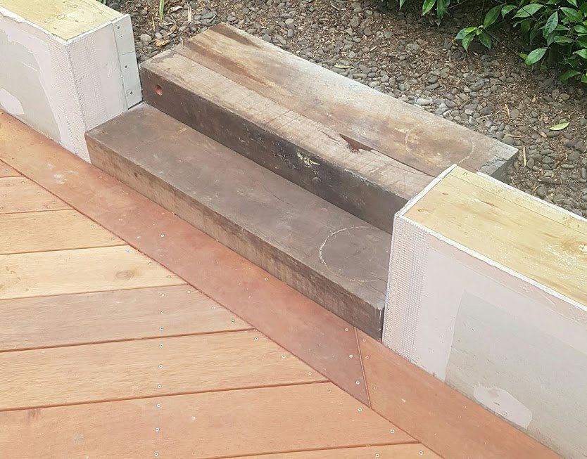 deck being built