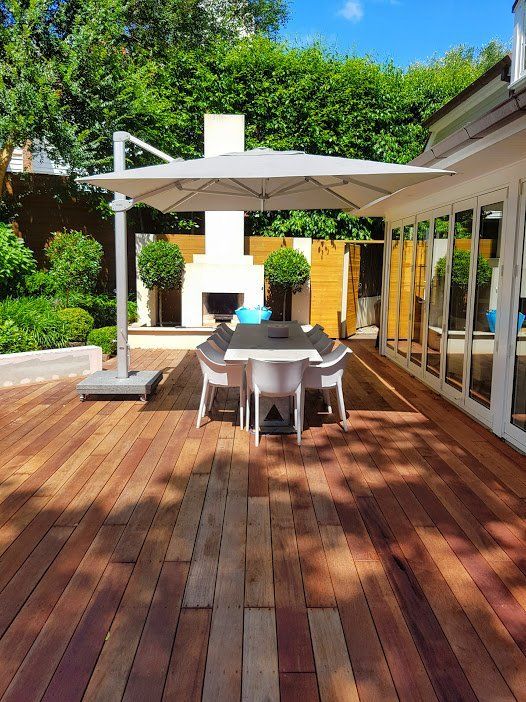 deck being built
