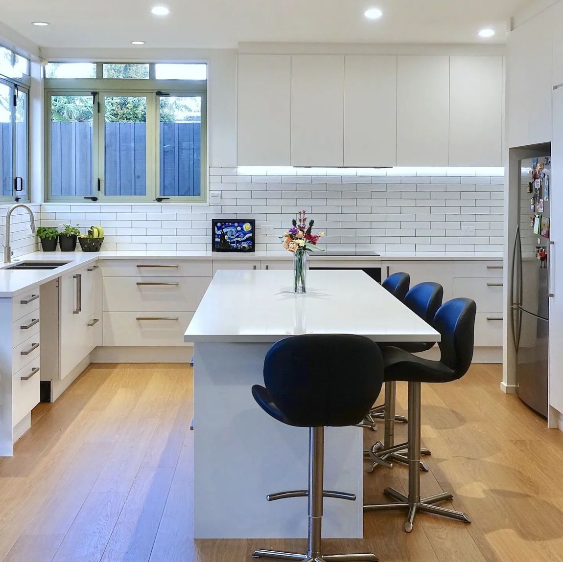 recently renovated kitchen