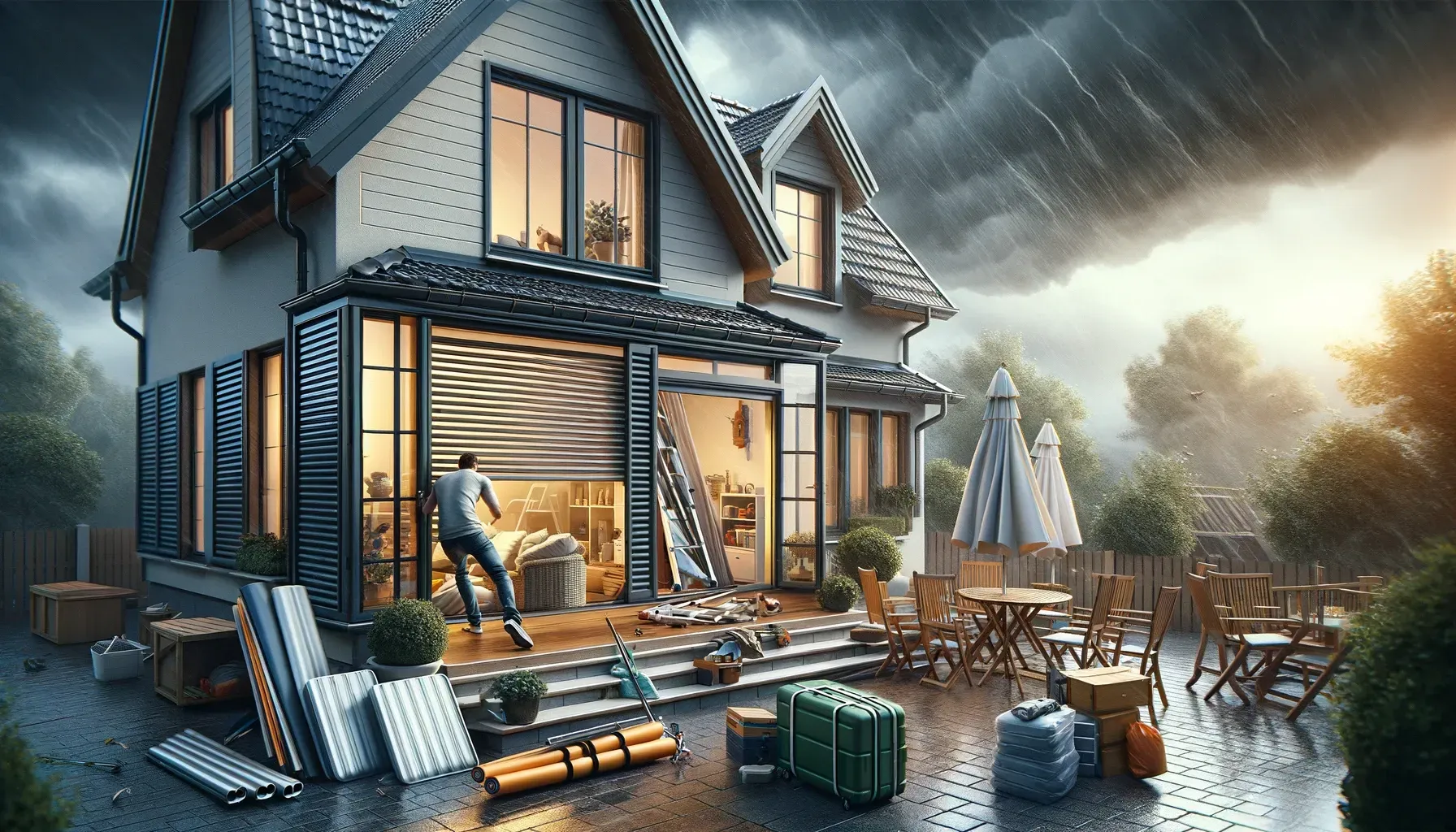 storm in Auckland