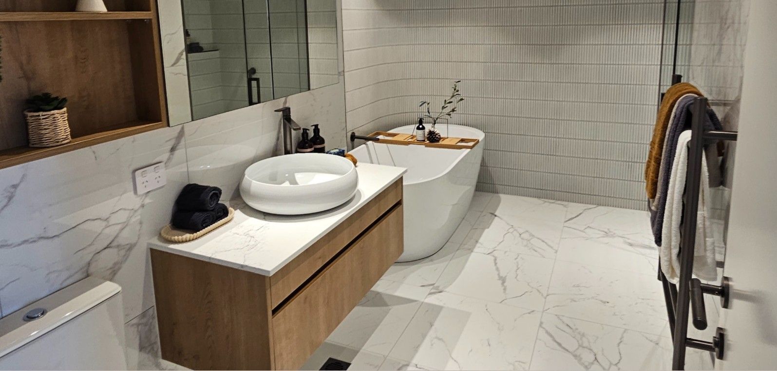 Textural Balance and Curved Architecture