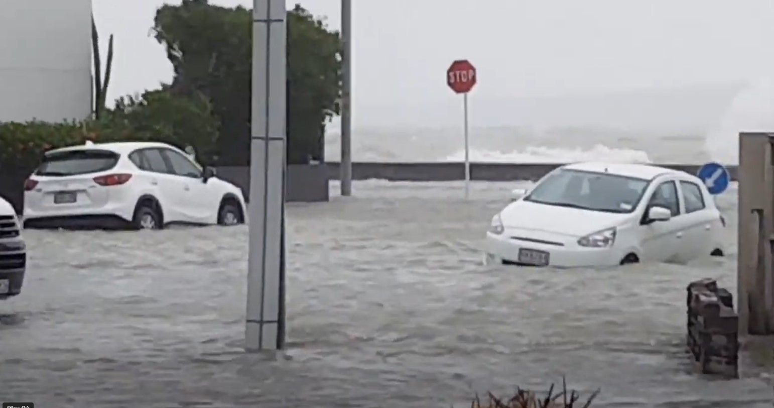 flooded Waterfront Auckland