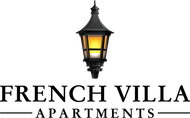 French Villa Apartments Logo - Footer - Select To Go Home