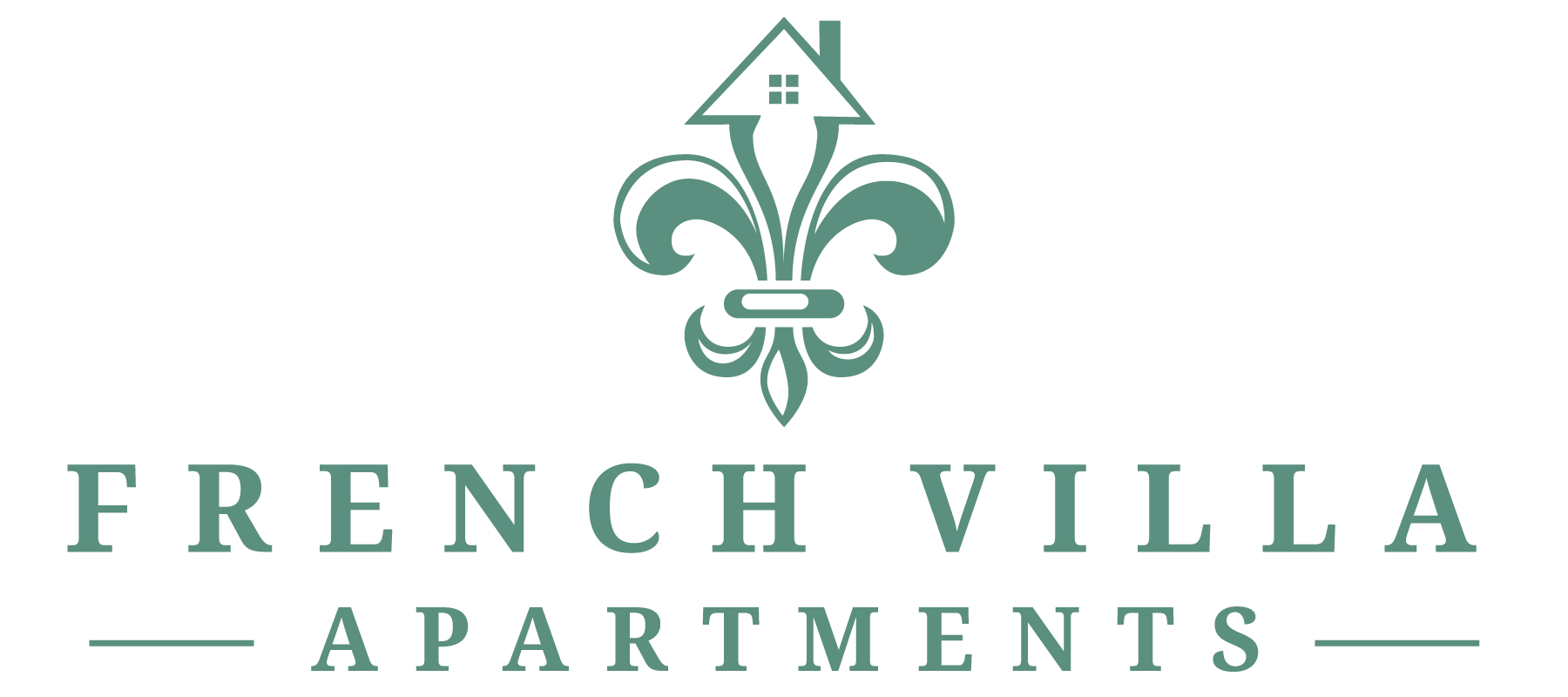 French Villa Apartments Logo - Footer - Select To Go Home