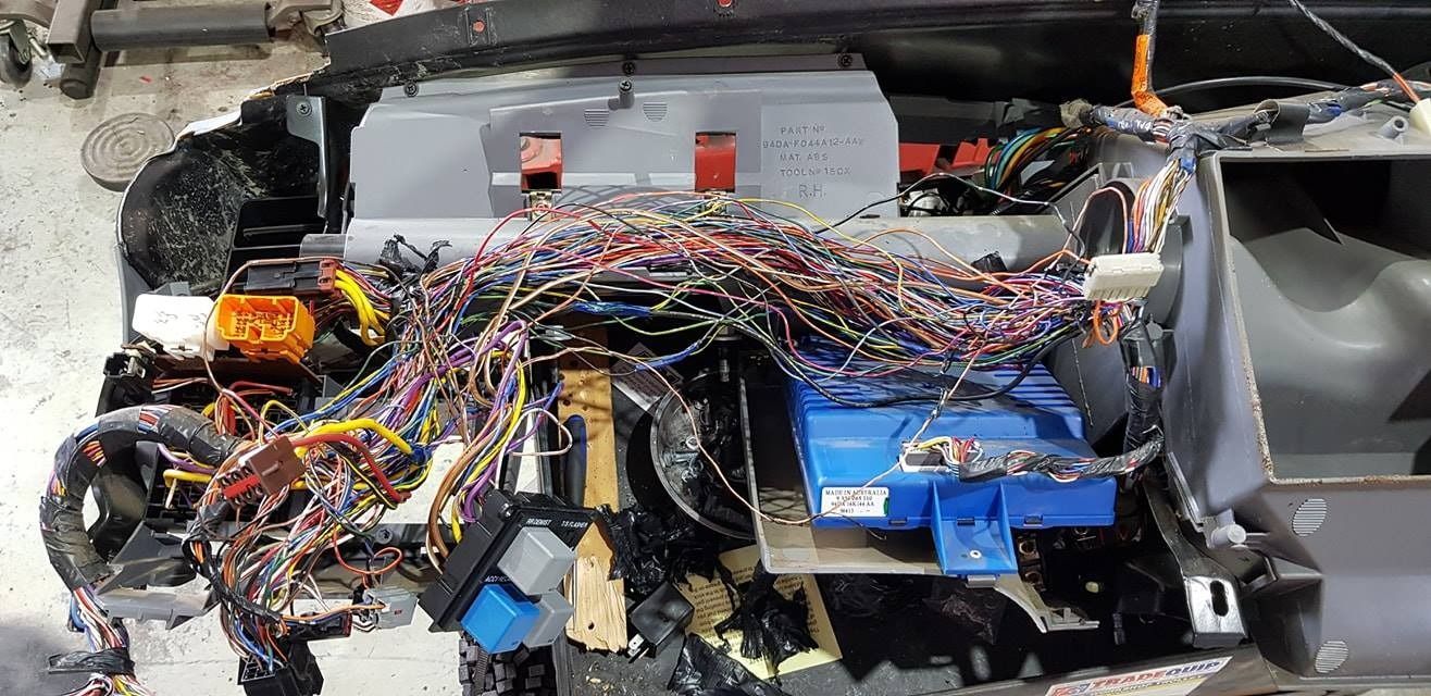 A Bunch Of Wires Are Sitting On Top Of A Car β Auto Electrical Solutions In Pialba, QLD