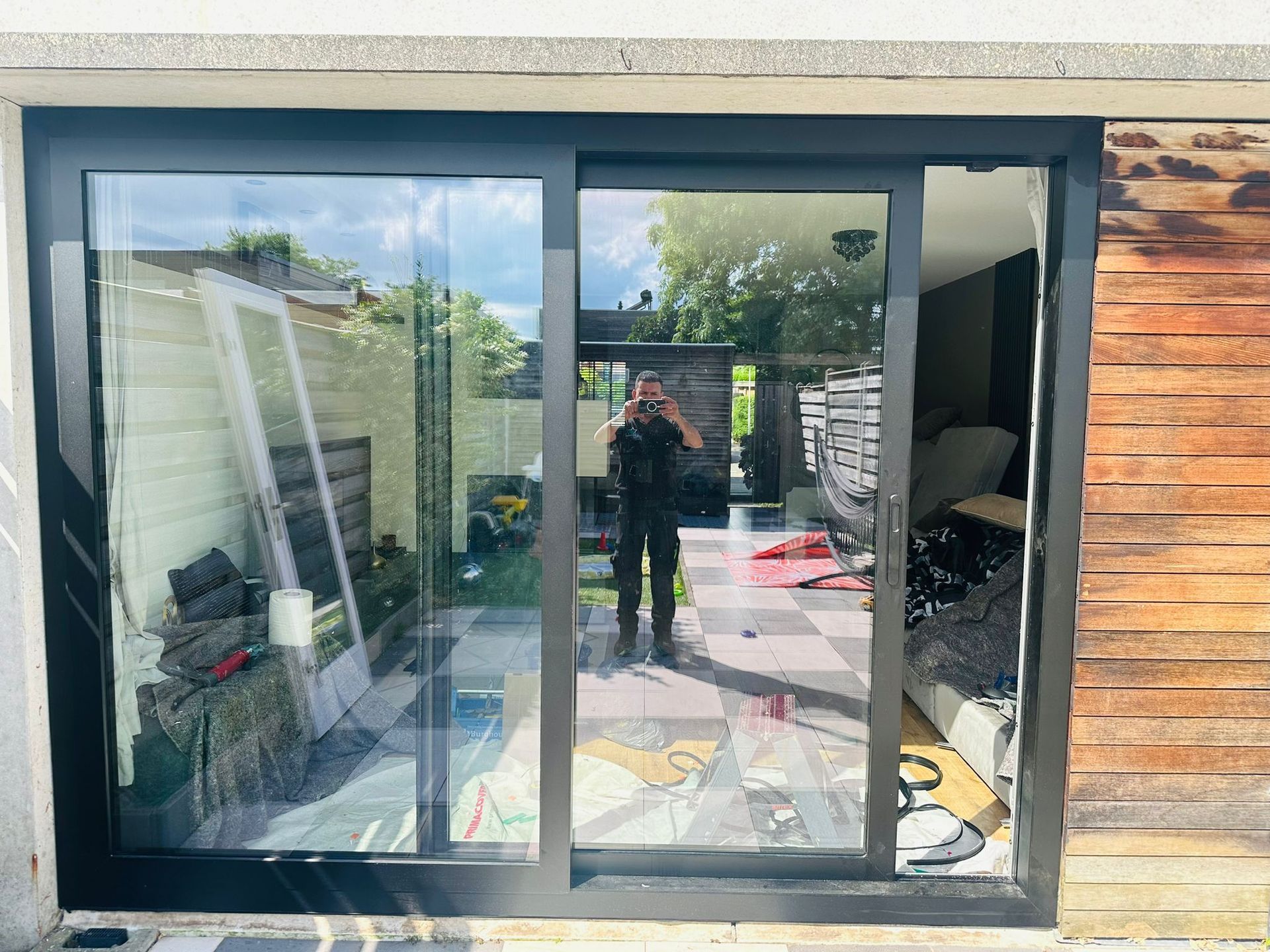 Aluminium schuif deur